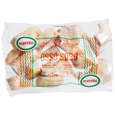 Strong Chicken Halal Pluvera - Pieces Osso Sosso 10 x 1 kg.