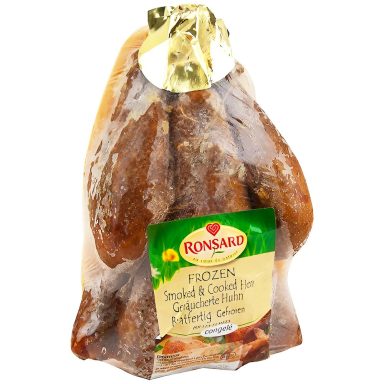 Hen Smoked - Poule Fumée Ronsard +/- 1 kg.