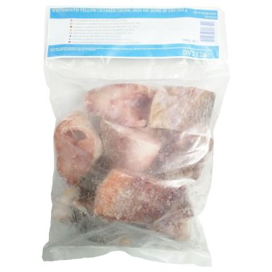 Yellow Croaker Steaks No Head 10 x 1 kg.